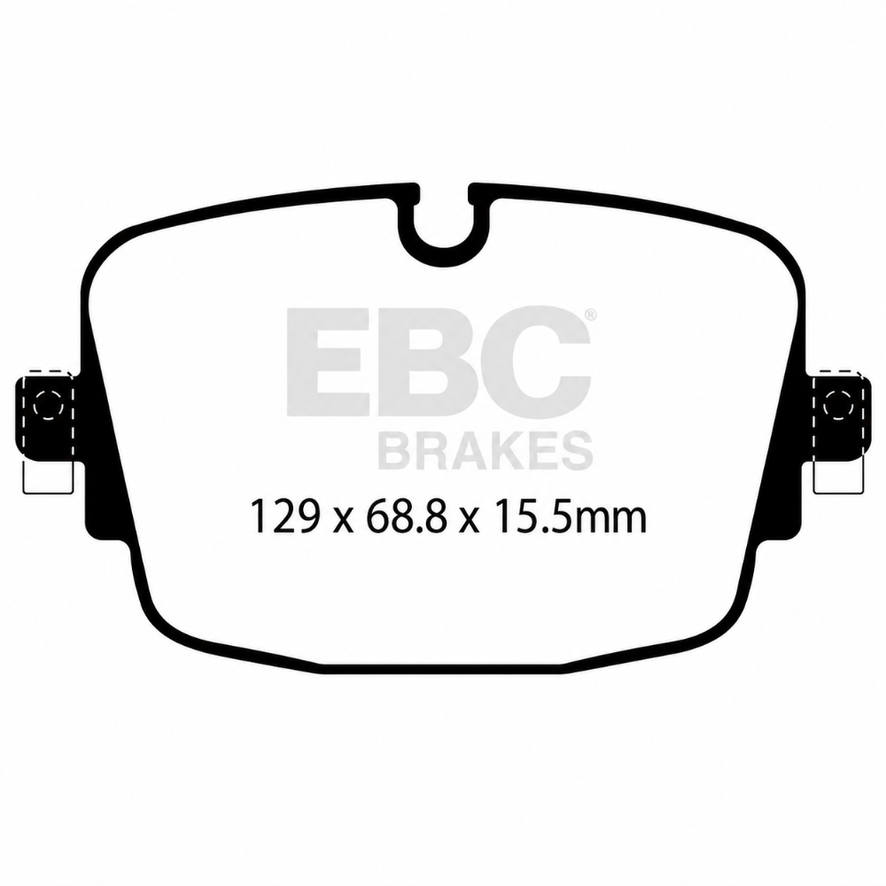 EBC DP52516NDX Bluestuff Rear Pads Audi RS Q8 RS6 RS7