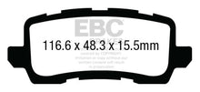 Load image into Gallery viewer, EBC 13+ Acura RLX 3.5 Greenstuff Rear Brake Pads - EBC DP23018
