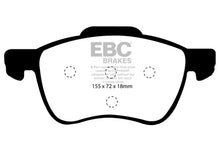 Load image into Gallery viewer, EBC 01-05 Volvo S60 2.3 Turbo T5 Redstuff Front Brake Pads - EBC DP31229C