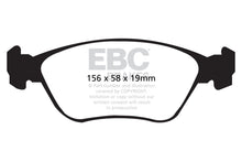 Load image into Gallery viewer, EBC 98-05 Volvo C70 2.3 Turbo T5 (16in Wheels) Redstuff Front Brake Pads - EBC DP31362C