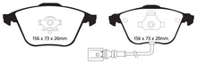 Load image into Gallery viewer, EBC 08-11 Volkswagen CC 3.6 Redstuff Front Brake Pads - EBC DP31594C