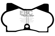 Load image into Gallery viewer, EBC 70-74 De Tomaso Pantera 5.7 Redstuff Front Brake Pads - EBC DP3180C