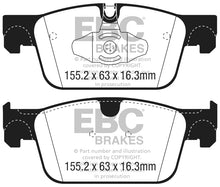 Load image into Gallery viewer, EBC 2017+ Volvo S90 2.0L Turbo Redstuff Front Brake Pads - EBC DP32305C