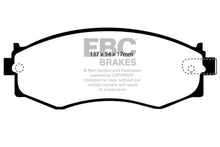 Load image into Gallery viewer, EBC 91-97 Infiniti G20 2.0 Redstuff Front Brake Pads - EBC DP3792C