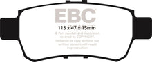 Load image into Gallery viewer, EBC 05-10 Honda Odyssey 3.5 Yellowstuff Rear Brake Pads - EBC DP41744R