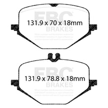 Load image into Gallery viewer, EBC 2018+ Mercedes-Benz G63 AMG (BM463) 4.0TT Yellowstuff Rear Brake Pads - EBC DP42443R