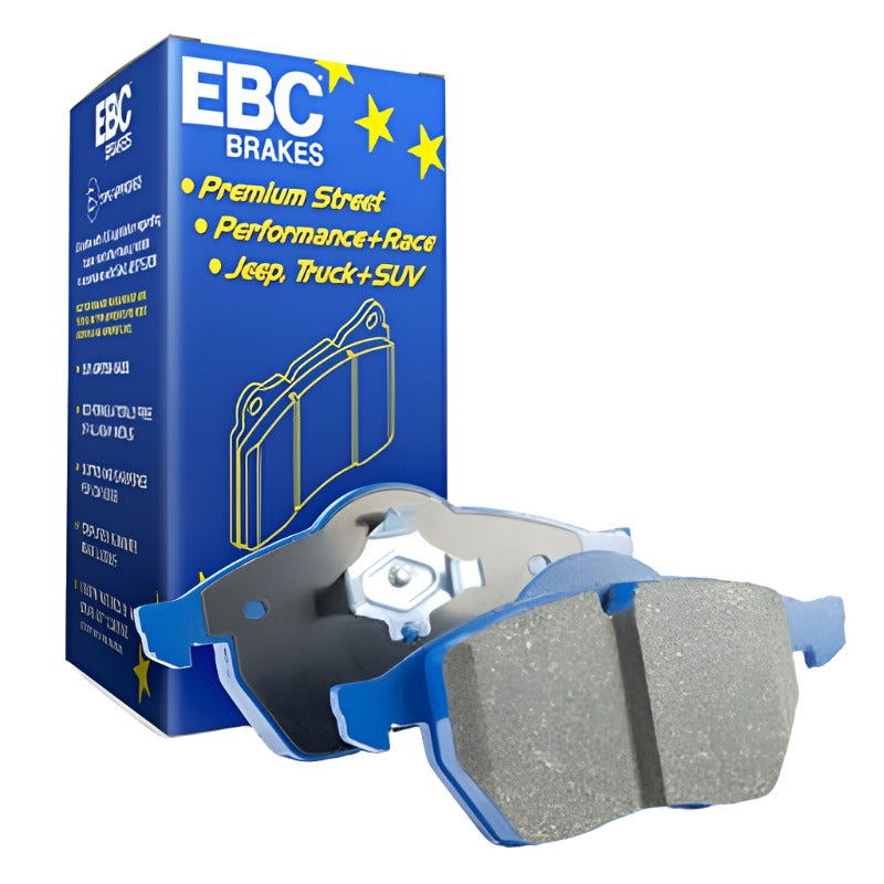 EBC 11+ Porsche Cayenne 3.0 Supercharged Hybrid Bluestuff Rear Brake Pads - EBC DP52098NDX