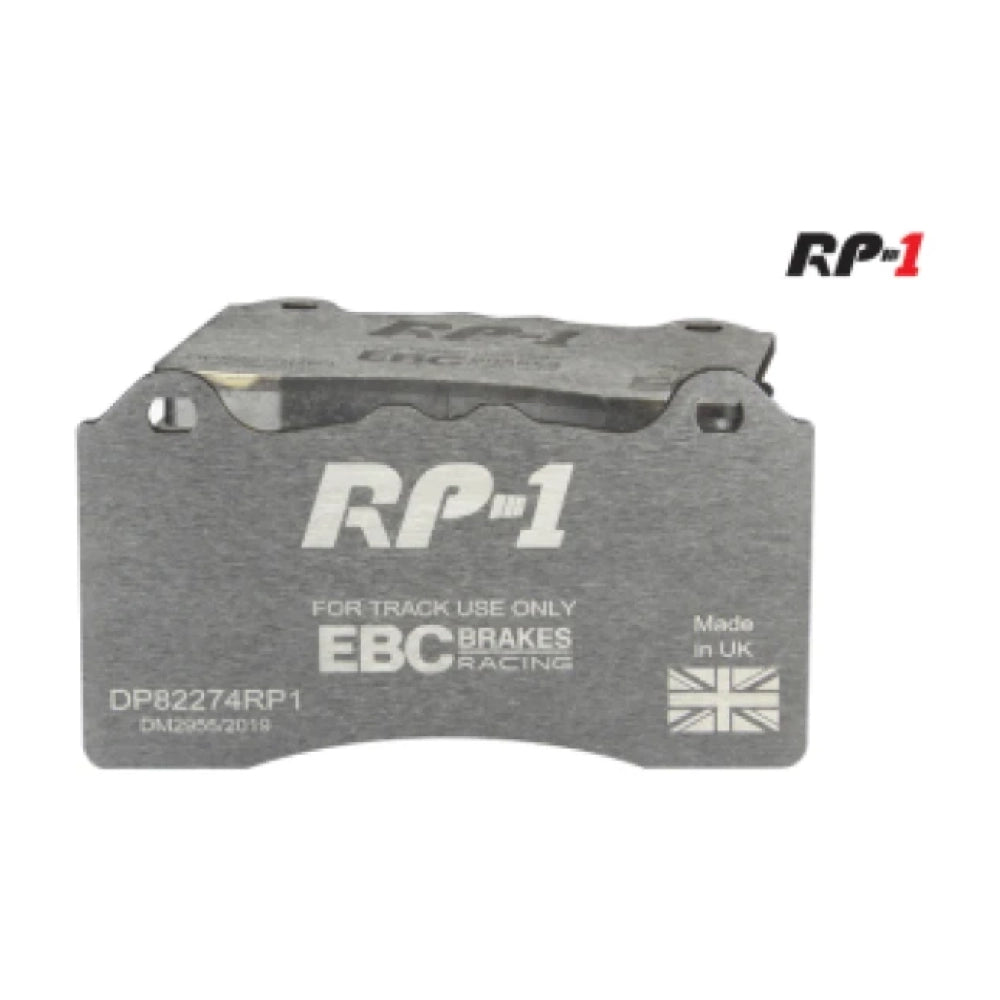 EBC Racing 22-24 Toyota GR Supra RP-1 Race Front Brake Pads - EBCDP82522RP1 - product view 2