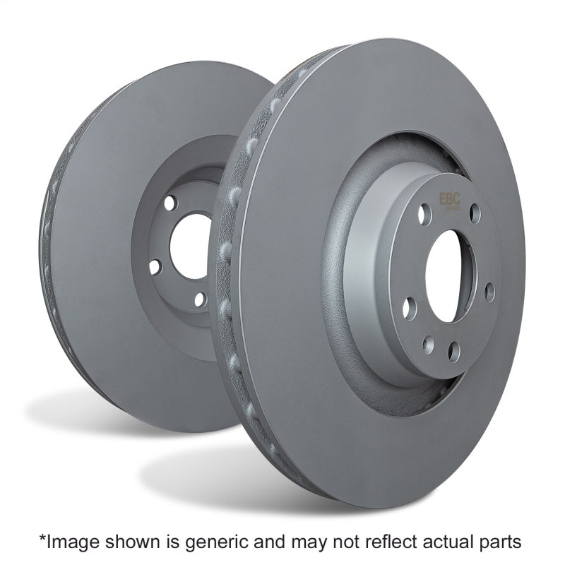 EBC 93-96 Mazda RX7 2.6 Twin Turbo (1.3 Rotary)(Vented Rear Rotors) Premium Front Rotors - EBC RK644