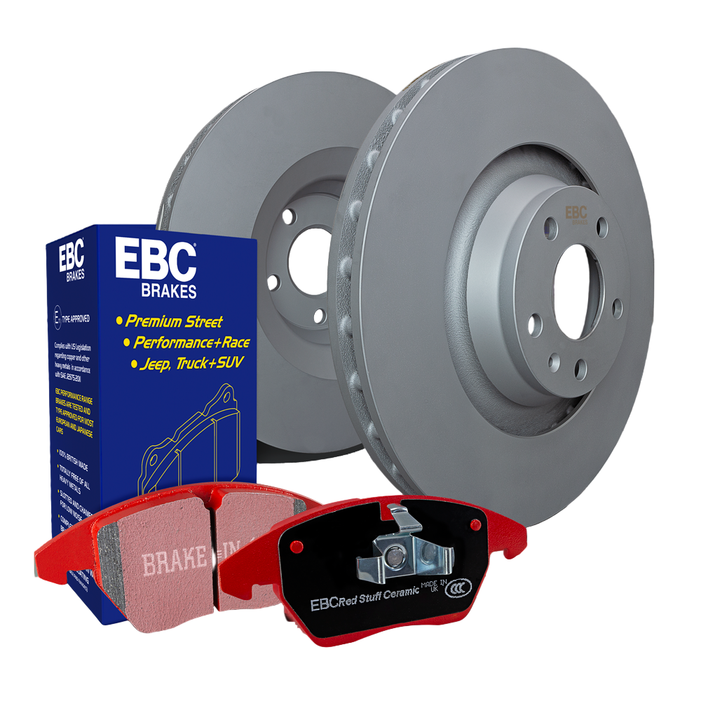 EBC S12 Front Brake Pad and Rotor Kit BMW 535i F10 - EBC S12KF1519