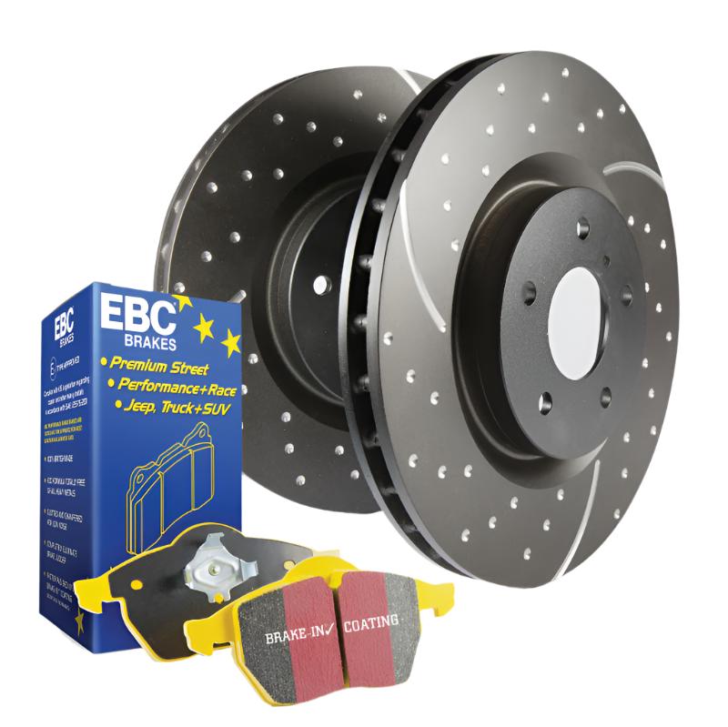 EBC S5 Kits Yellowstuff Pads and GD Rotors - EBC S5KF1755