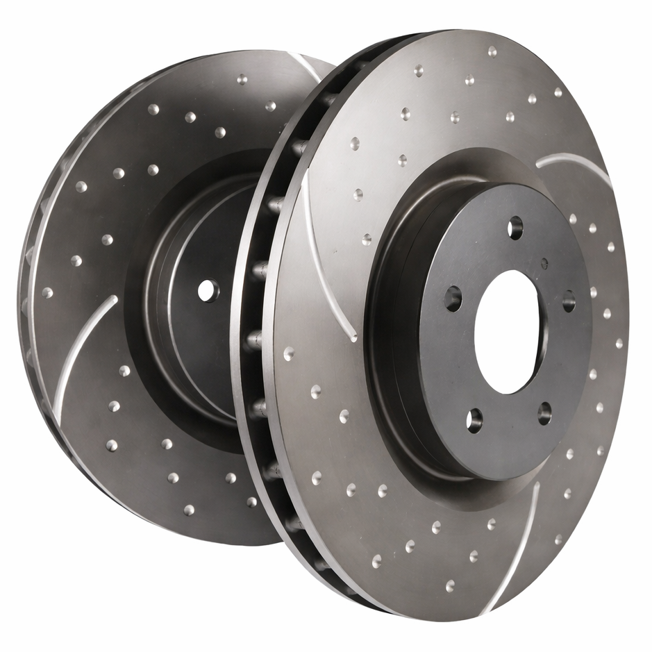 EBC GD7241 GD Sport slotted front rotors pair full view