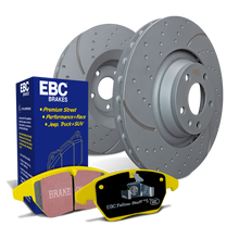 Load image into Gallery viewer, EBC complete front brake kit with Yellowstuff pads and slotted rotors