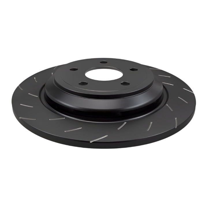 EBC Racing 11-21 Jeep Grand Cherokee SRT-8 SG Series One Piece Rear Rotors-Brake Rotors - Slotted-EBC-889668232172