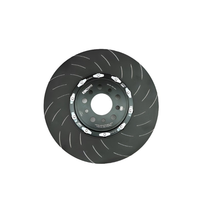 EBC Racing 2021+ BMW M3/M4 (G80/G82/G87) (w/o Carbon Ceramic Brakes) 2 Piece SG Racing Front Rotors - Black Ops Auto Works