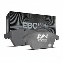 Load image into Gallery viewer, EBC Racing RP-1 brake pads in retail packaging