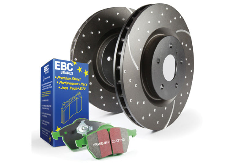 EBC S10 Kits Greenstuff Pads and GD Rotors - Black Ops Auto Works