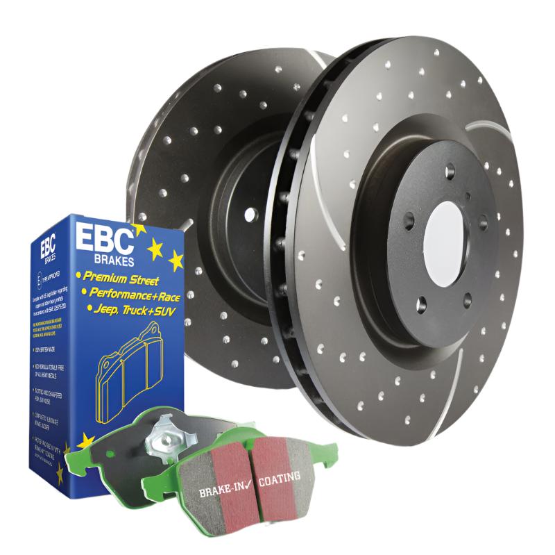EBC S10 Kits Greenstuff Pads and GD Rotors - Black Ops Auto Works