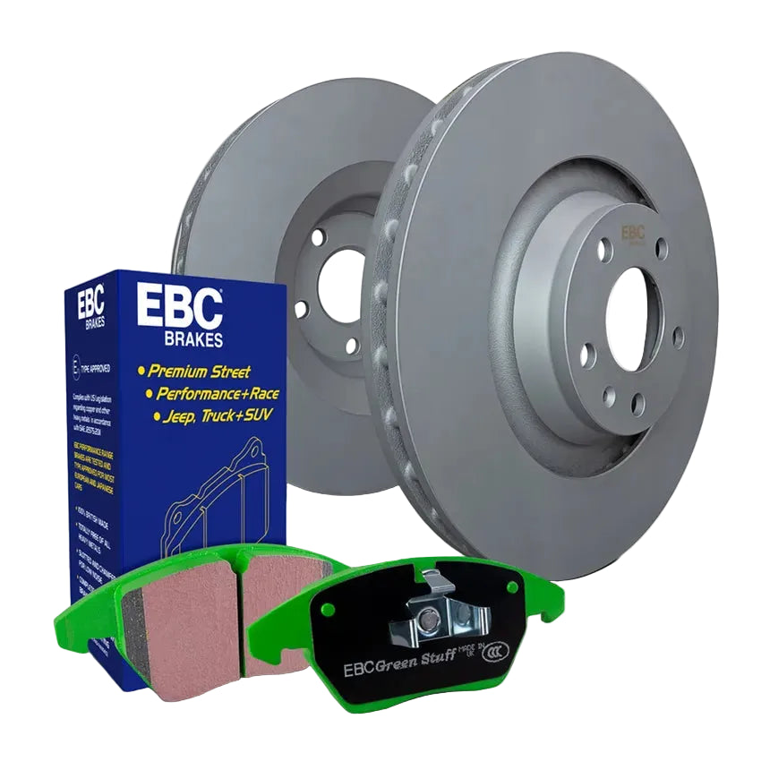 EBC complete brake kit with Greenstuff pads and RK rotor