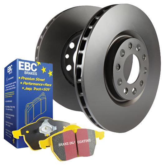EBC S13 Kits Yellowstuff Pads and RK Rotors - Black Ops Auto Works