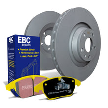 Load image into Gallery viewer, EBC Yellowstuff pads with plain RK rotors — representative S13 kit image for S13KF2168; actual shapes vary