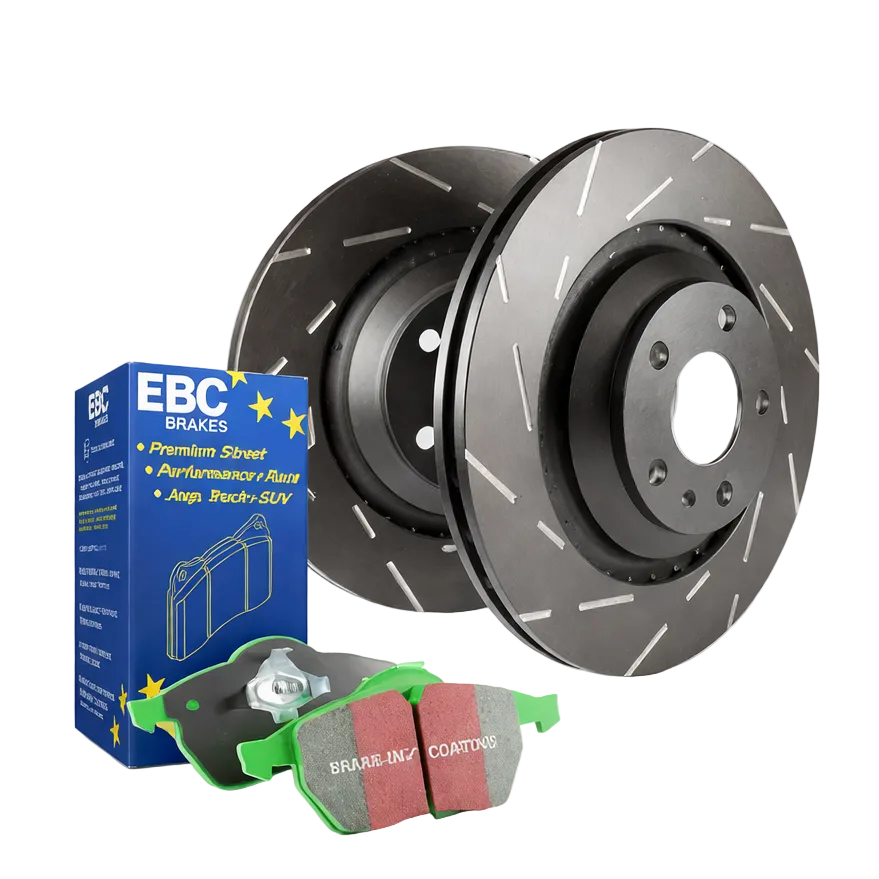 EBC S2 brake pad and rotor kit full view
