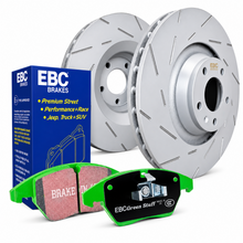 Load image into Gallery viewer, EBC S2KR2690 Greenstuff rear brake pad and rotor kit for 2019-2025 Ram 2500 and 3500 8-lug trucks