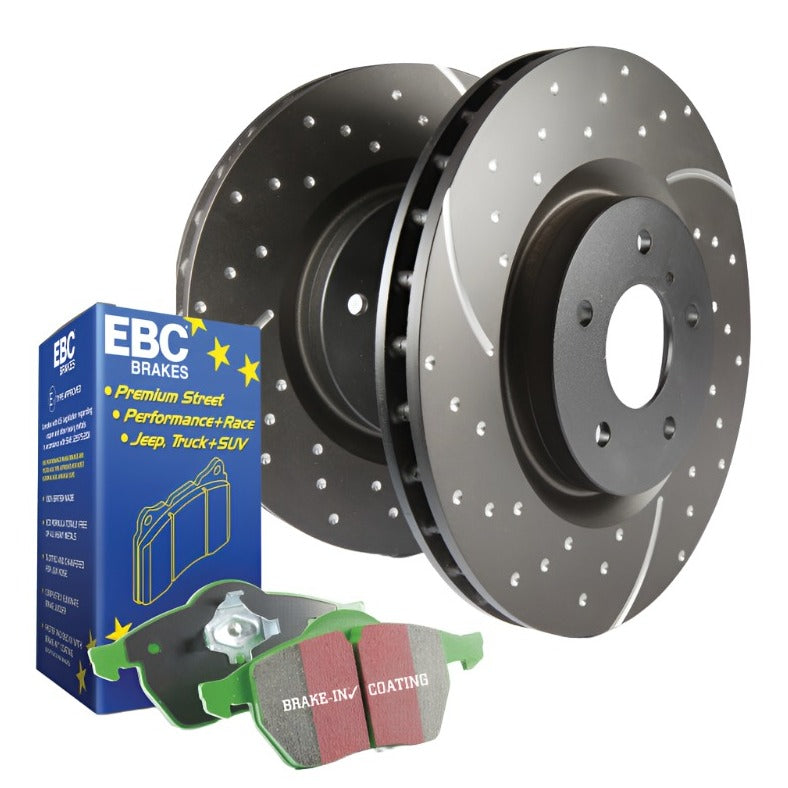 EBC S3 Kits Greenstuff Pads and GD Rotors - Black Ops Auto Works