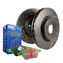 Load image into Gallery viewer, EBC S3KF1384 complete front brake kit with Greenstuff pads and GD rotors