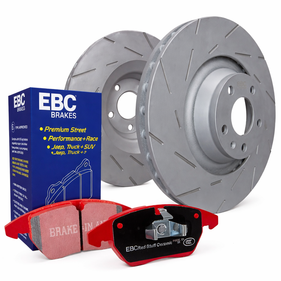EBC S4KF1156 Redstuff & USR brake kit full view