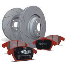 Load image into Gallery viewer, EBC S4KF1346 kit with Redstuff ceramic brake pads and USR slotted rotors