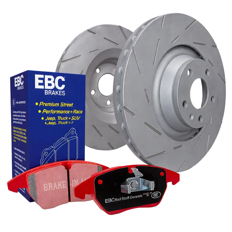 EBC S4 brake pad and rotor kit full view