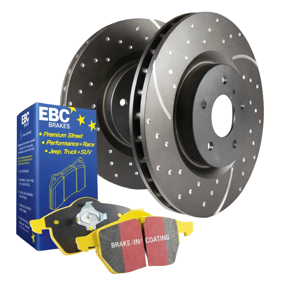 EBC S5 front brake pad and rotor kit full view
