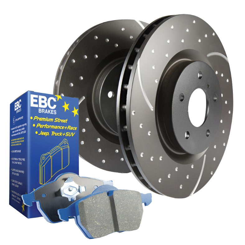 EBC S6 Kits Bluestuff Pads and GD Rotors - Black Ops Auto Works