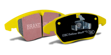 Load image into Gallery viewer, EBC Yellowstuff brake pad friction surface and backing plate detail, DP42427R