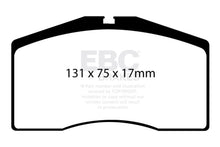 Load image into Gallery viewer, EBC 93-95 Porsche 911 (964) 3.6 Turbo Yellowstuff Front Brake Pads