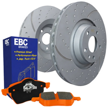 Load image into Gallery viewer, EBC S8KR1184 Extra Duty &amp; GD rear brake kit full view