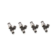 Load image into Gallery viewer, IDX1050.48.14.11.4-Injector Dynamics 1050cc Injectors-48mm L/14mm Adaptor Top/2x8mm Lower O-Ring (SFC Rails) (Set of 4)-Fuel Injector Sets - 4Cyl-Injector Dynamics