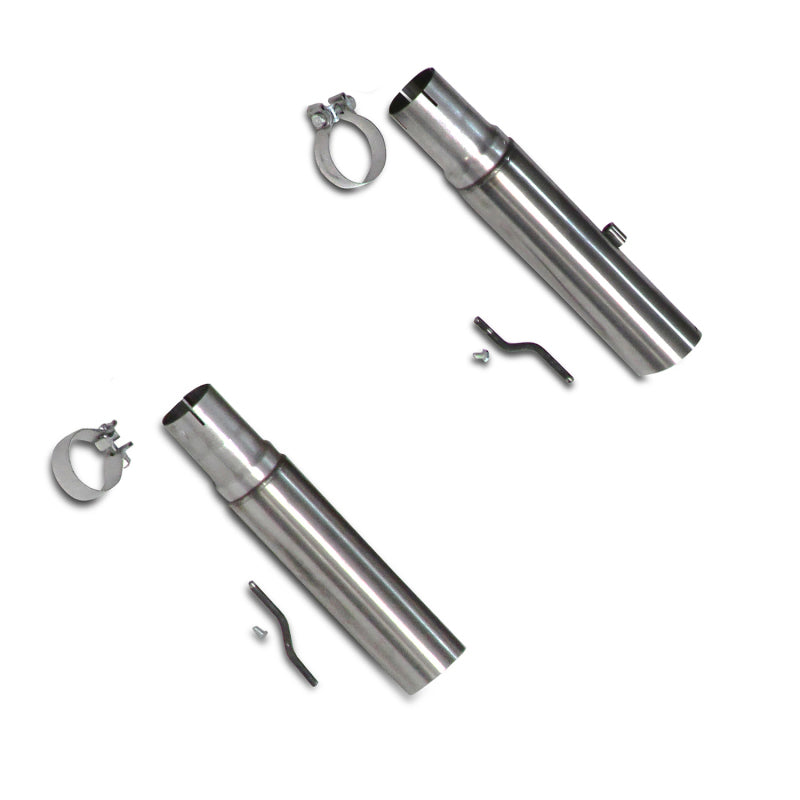 BBK3001-BBK 86-04 Mustang Cat Back Kit Varitune Mufflers Stainless Steel Tips-Catback-BBK