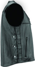 Load image into Gallery viewer, RIV094405-River Road Plains Leather Vest Black - Small-Vests-River Road