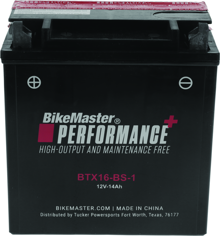 BKM781327-BikeMaster BTX16-BS-1 Battery-Batteries-Bike Master