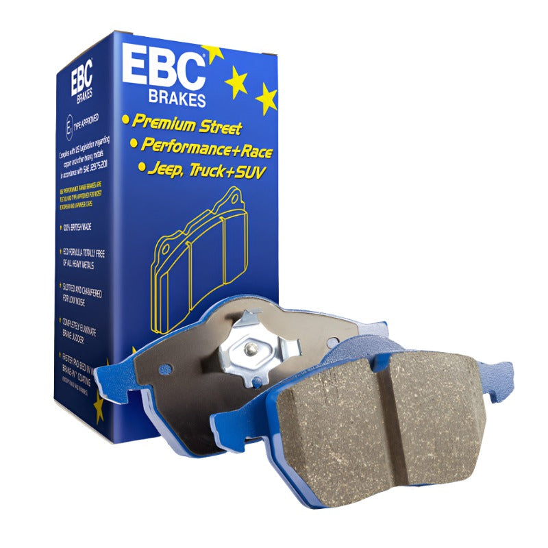 EBCDP51363NDX-EBC 02-04 Mercedes-Benz C32 AMG (W203) 3.2 Supercharged Bluestuff Front Brake Pads-Brake Pads - Racing-EBC