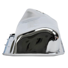 Load image into Gallery viewer, Edelbrock 4461 chrome valve cover rear view