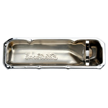 Load image into Gallery viewer, Edelbrock 4461 chrome valve cover side view