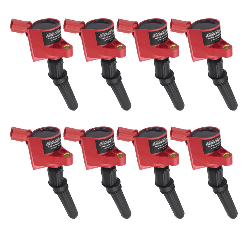 Edelbrock 98-08 Ford V8 4.6L-5.4L/V10 6.8L Coil-On-Plug (COP) - Set of 8 - Black Ops Auto Works