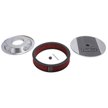 Load image into Gallery viewer, Edelbrock Air Cleaner Elite II 14In Diameter w/ 3In Element Polished - Black Ops Auto Works