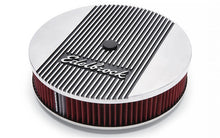 Load image into Gallery viewer, Edelbrock Air Cleaner Elite II 14In Diameter w/ 3In Element Polished - Black Ops Auto Works