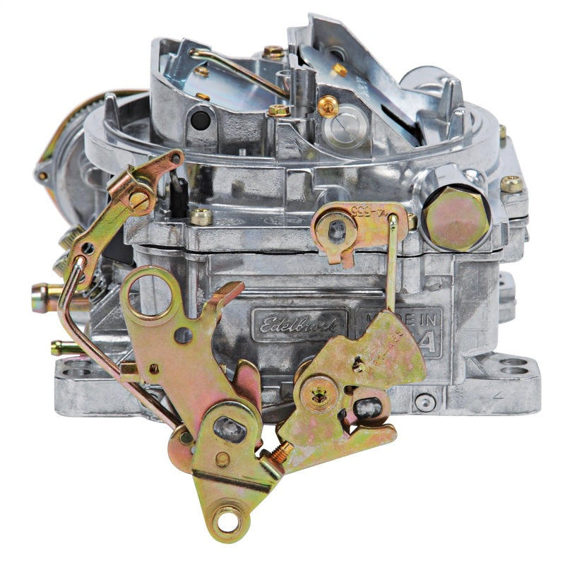 Edelbrock Carburetor Thunder Series 4-Barrel 800 CFM Electric Choke Calibration Satin Finish-Carburetors-Edelbrock-085347019137-