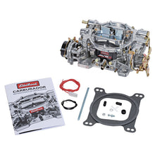 Load image into Gallery viewer, Edelbrock Carburetor Thunder Series 4-Barrel 800 CFM Electric Choke Calibration Satin Finish-Carburetors-Edelbrock-085347019137-