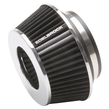 Load image into Gallery viewer, Edelbrock Air Filter Pro-Flo Series Conical 3 7In Tall Black/Chrome - Edelbrock 43610